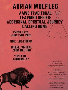 AAWC Traditional Learning Series: Aboriginal Spiritual Journey – Calling Home