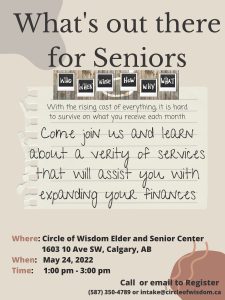 What’s out there for Seniors