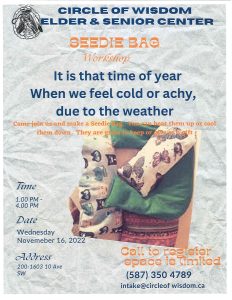 SEEDIE BAG Workshop